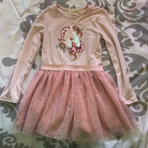 3T dress with tulle skirt